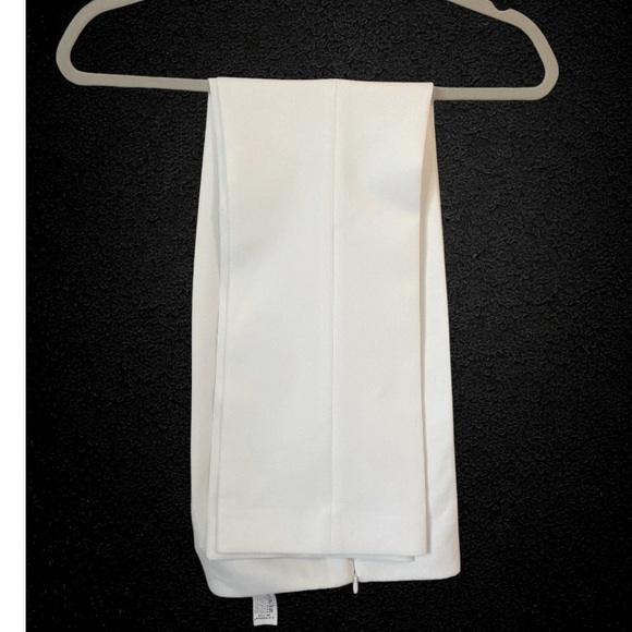 ZARA FLARED HIGH WAISTED PANTS  WHITE SIZE- XS NWOT - Picture 6 of 12